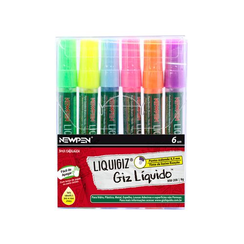Kit de Canetas Newpen - Liquigiz - 10,5x14