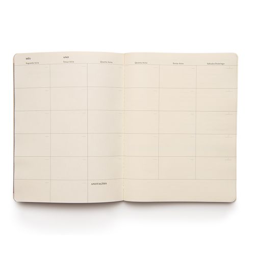 Planner Clássica 19x25 - Preta NOVO MIOLO