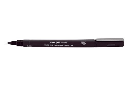 Caneta Técnica Pin - Ponta Poliester 0,5 - Uniball (6.6000)