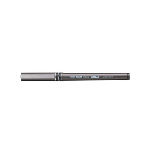 Caneta Uniball Deluxe Roller Micro Fine Ub 155/05m – Preta  (6.7709)