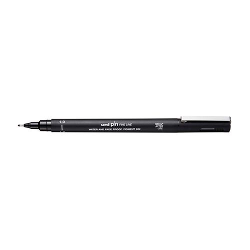 Caneta Técnica Uni Pin Fine Line 1.0 mm - Preta - Uniball (56.1405)
