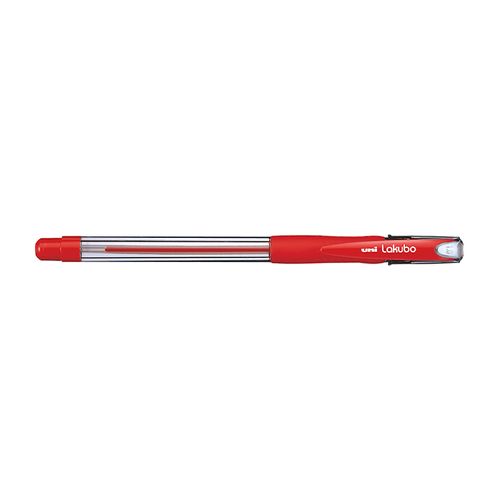 Caneta Esferográfica Uniball Lakubo 1,0 mm - Grip Vermelha - Uniball (17.8500)