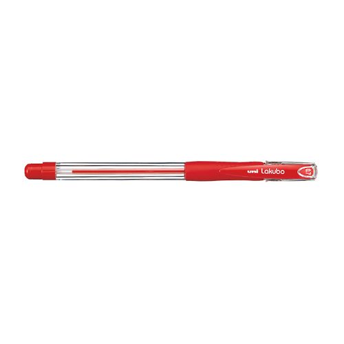Caneta Esferográfica Uniball Lakubo 0.7mm - Grip Vermelha - Uniball (17.5500)