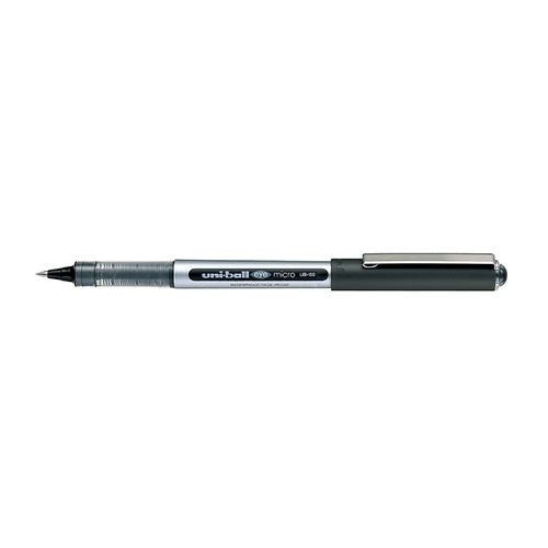 Caneta Rollerbal Eye UB 150 Micro 0.5mm Preta - UniBall (6.6400)