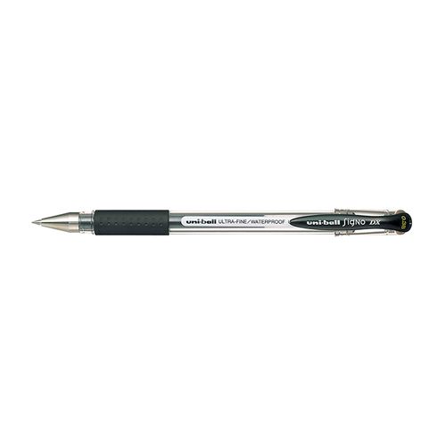 Caneta Gel Signo DX 0.38 UM-151 - Preta - Uniball (76.2200)