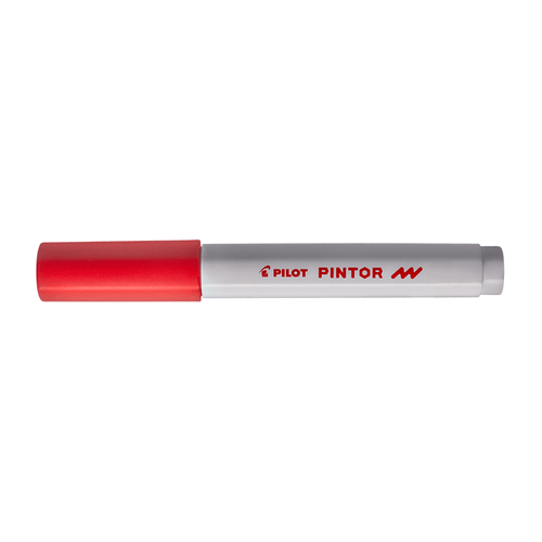 Marcador Pilot Pintor Ponta Fina 1.0 - Vermelho (v1430013CX006VM)