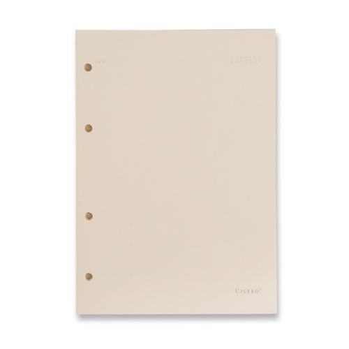 Refil Caderno Argolado Office 40FLS Pólen 80g Sem Pauta A5