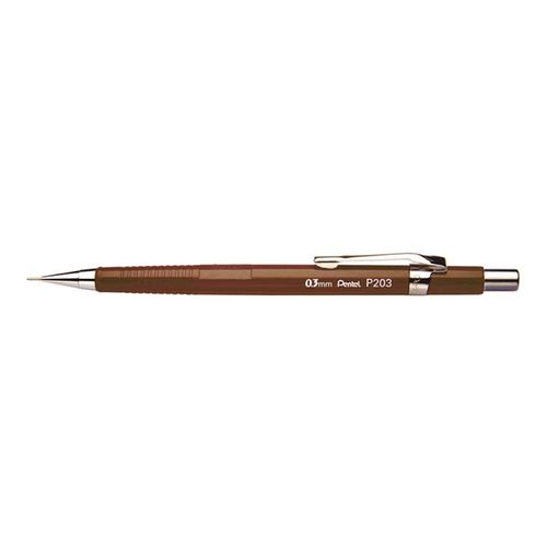 Lapiseira Pentel P200 0,3MM MARROM (P203-EPB)