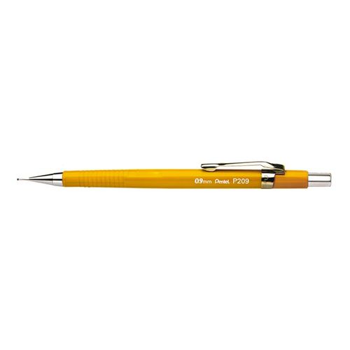 Lapiseira  Pentel P200 0,9MM AMARELA (P209-GPB)