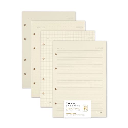 Kit de 4 Refis Pólen 80g  17x24 - Miolos Variados