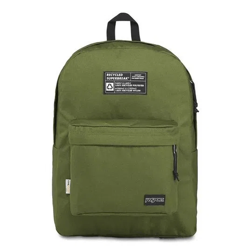 Mochila Jansport Recycled Superbreak New Olive  26l - 4NW254G