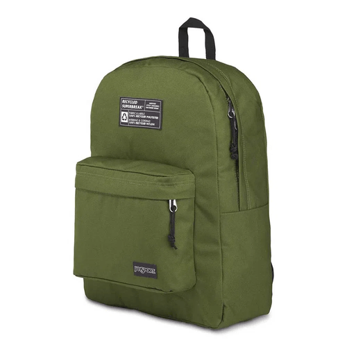 Mochila Jansport Recycled Superbreak New Olive  26l - 4NW254G