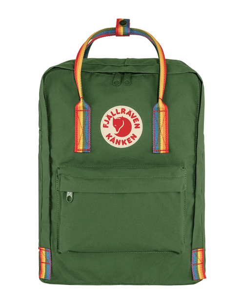 Mochila Kanken  -  Spruce Greeen Rainbow Pattern (F23620)