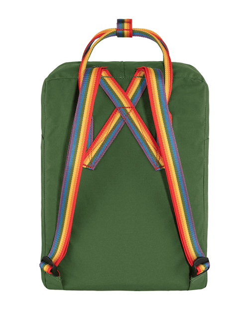 Mochila Kanken  -  Spruce Greeen Rainbow Pattern (F23620)