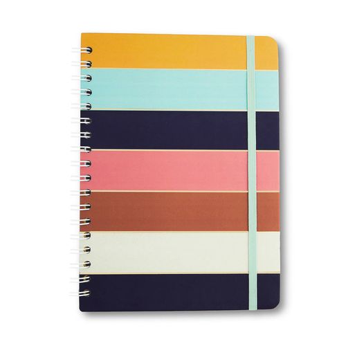 Caderno Espiral Orla Pautado 17x24 Paraty Listras