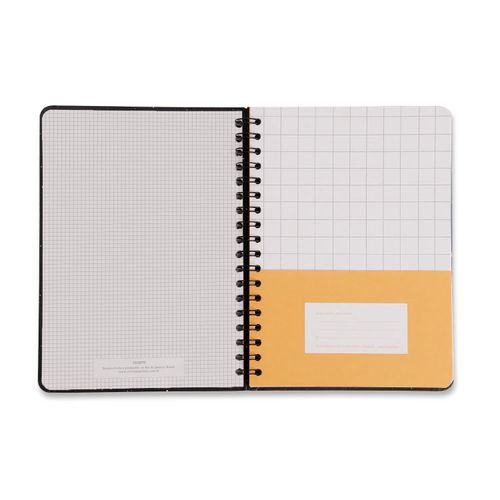 Caderno Espiral Colegial Clássica Pautado Caramelo 1 Matéria 80 fls