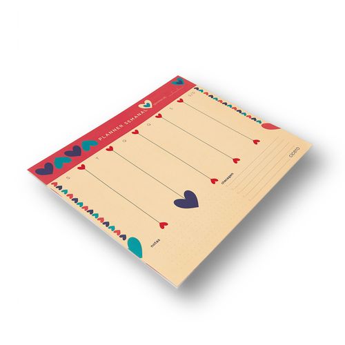 Planner Permanente Bloco Brisa Semanal 24,5x20,3 2022