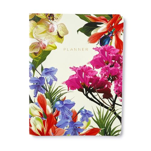 Planner Permanente Revista Planejamento Joia Natural Mensal 19x25 Insecta Dia
