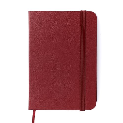 Caderneta Clássica Sem Pauta 9X13 Vermelho Quente
