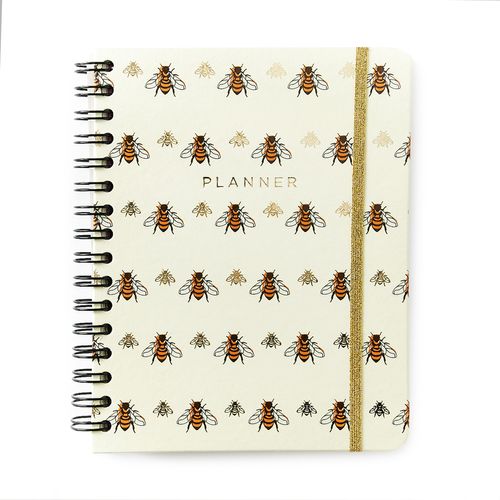 Planner Permanente Wire-o Melissa Semanal Notas A5 Favo de Abelhas