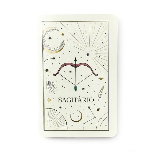 Caderneta Meu Pequeno Cicero Astral Pontado 14X21 Sagitário