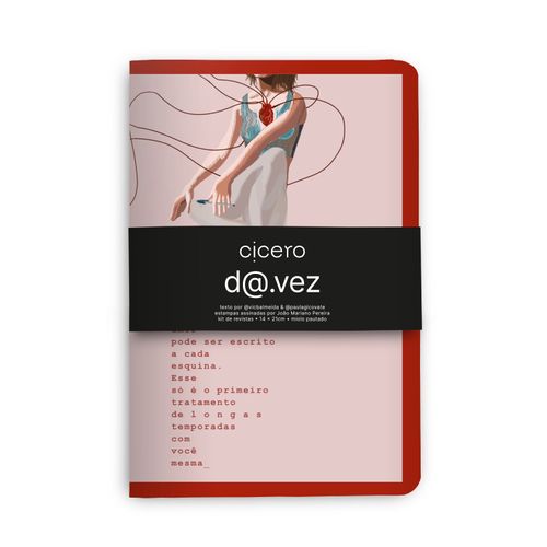Kit de 2 Revistas D@.Vez 14x21 Paula e Ana