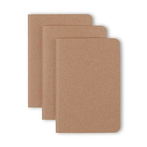 Kit Revistas Kraft 9x13 Sem Pauta