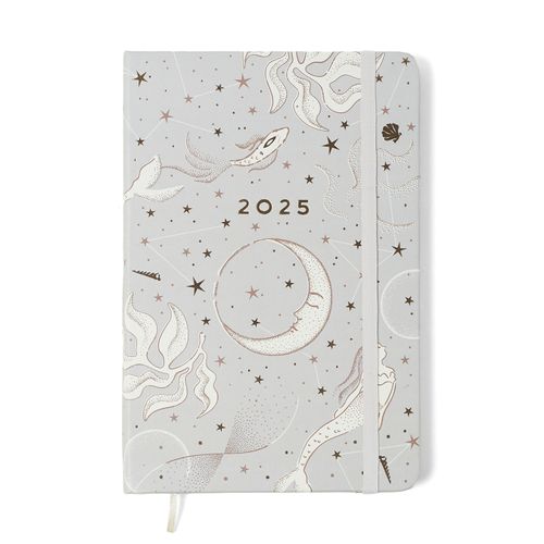 Agenda Planner 2025 Astral Semanal 14x21 Maré Off White