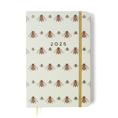 Agenda Planner 2025 Melissa Diária 14x21 Favo de Abelhas
