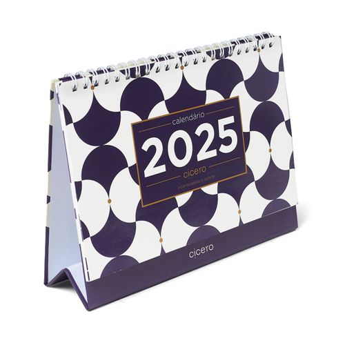 Calendario de Mesa 20x15 2025 Bossa Nova
