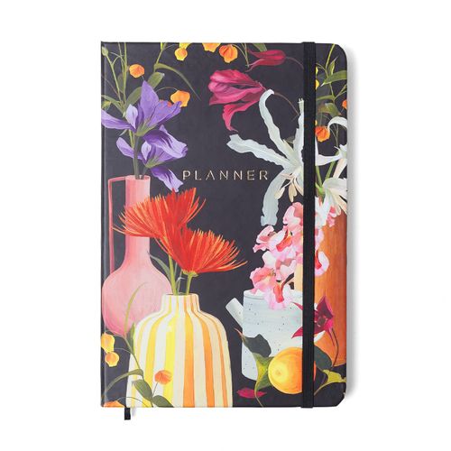 Planner Permanente Caderneta Ateliê 14x21 Preto
