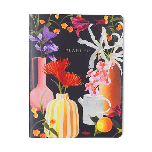 Planner Permanente Revista Planejamento Ateliê Mensal 19x25 Preto