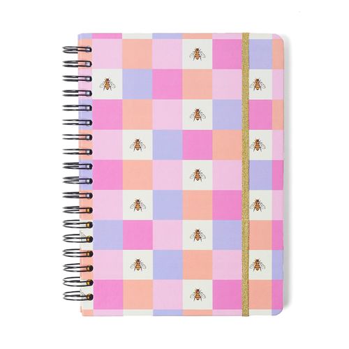 Caderno Espiral Colegial Melissa Pautado Casinha das Abelhas 10 Matérias 160 fls