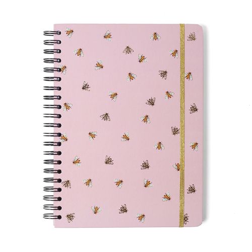 Caderno Espiral Universitário Melissa Pautado Colmeia 10 Matérias 160 fls
