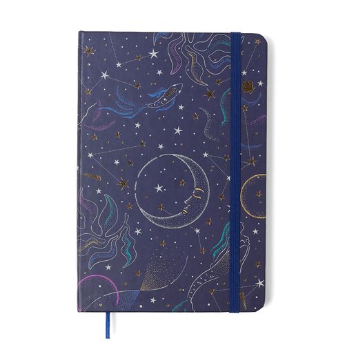 Caderneta Astral Pontado 14x21 Maré Azul