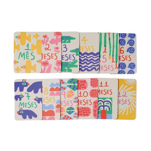 Cartões de Mesversário do Bebê 10x15 Cicero® & Fábula
