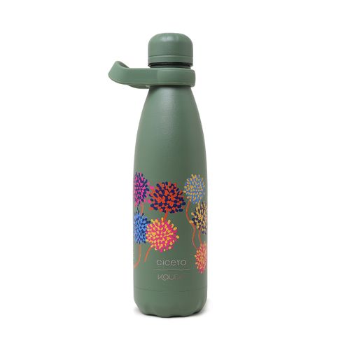 Garrafa Cicero + Kouda Grey Térmica 500 ml - Pólen, Aromas Flor de Alho