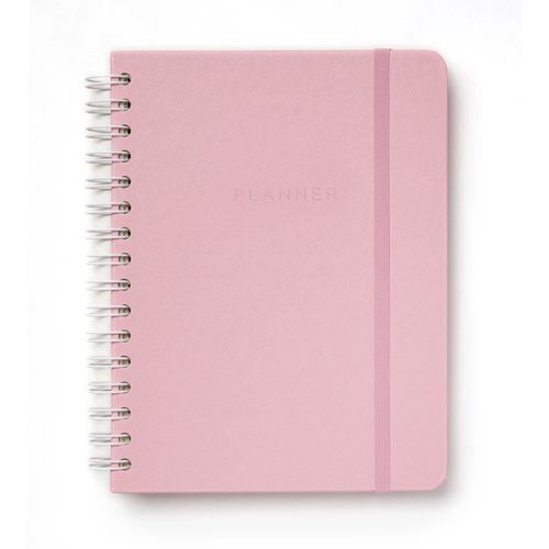 Planner Wire-o - Pastel - Semanal A5 - Rosa