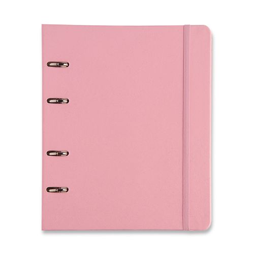 Caderno Criativo Argolado Pastel Pautado 17X24 Rosa