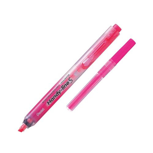 Marca Texto Retrátil Handy Lines Pentel Rosa (SM/SXS15-PR)