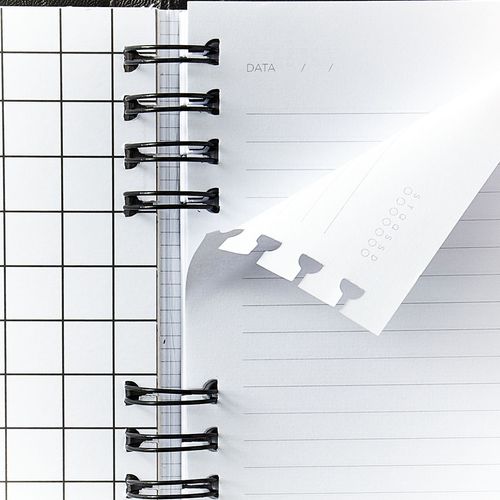 Caderno Organizador Duo Melissa Pautado & Pontado 17X24 Favo De Abelhas
