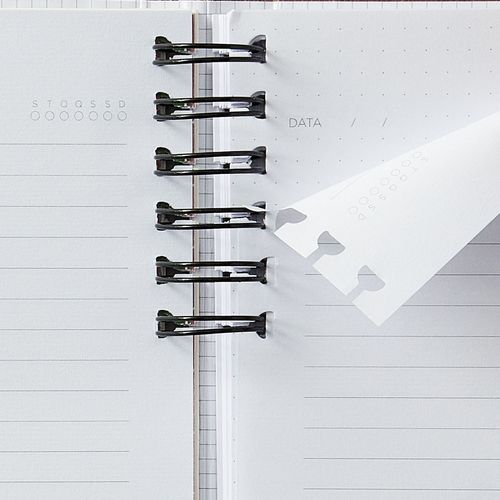 Caderno Organizador Duo Melissa Pautado & Pontado A5 Colméia