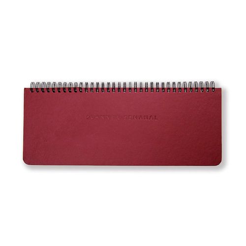 Planner Permanente Office Clássica Semanal 30x11,5 Vermelho Quente