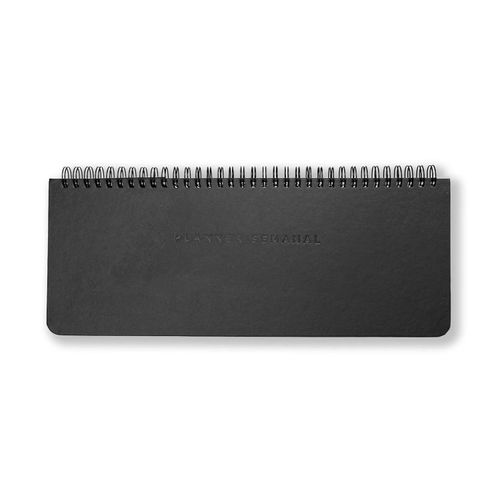Planner Permanente Office Clássica Semanal 30x11,5 Preto