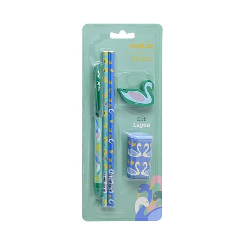 Kit Escolar Cicero & Molin Lagoa Passeio dos Cisnes