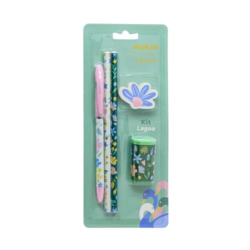 Kit Escolar Cicero & Molin Lagoa Floral