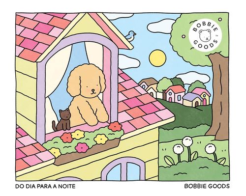Livro De Colorir Do Dia Para A Noite Oficial Bobbie Goods