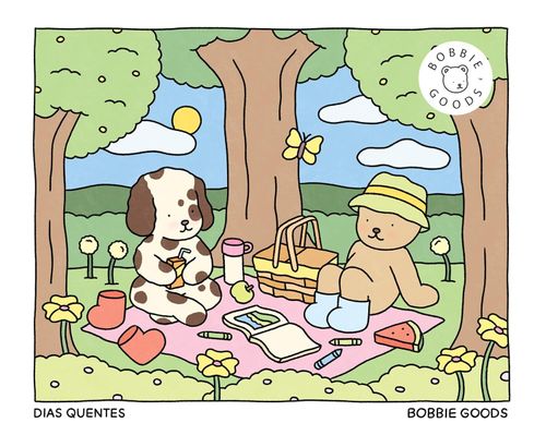 Livro De Colorir Dias Quentes Oficial Bobbie Goods