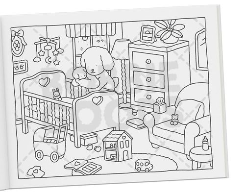 Livro De Colorir Isso E Aquilo Oficial Bobbie Goods