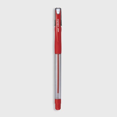 Caneta Esferográfica Uniball Lakubo 1,0 mm - Grip Vermelha - Uniball (17.8500)